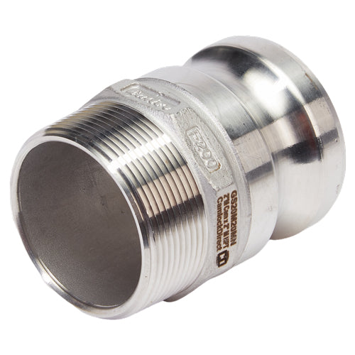 CAMLOCK FITTINGS Adattatore F200-AL, Adattatore Da 2 Pollici X - Foto 5