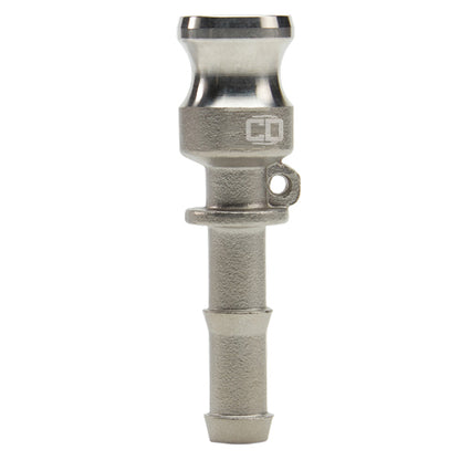 Stainless Steel 1/2" Male Camlock to Hose Shank
