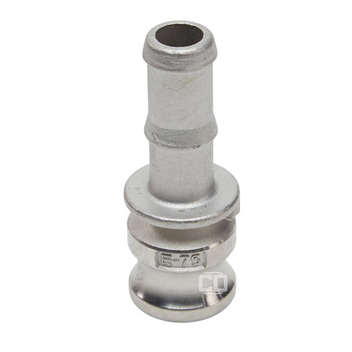 Stainless Steel 3/4" Male Camlock to Hose Shank
