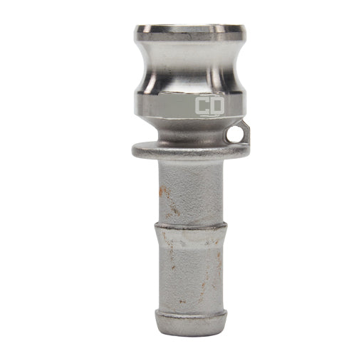 Stainless Steel 3/4" Male Camlock to Hose Shank