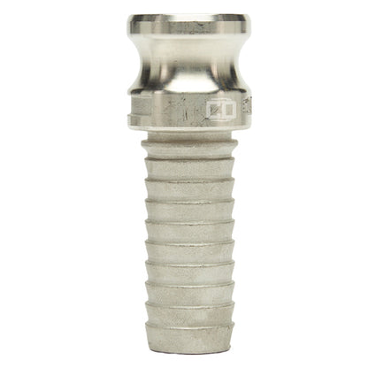 Stainless Steel 1" Male Camlock to Hose Shank