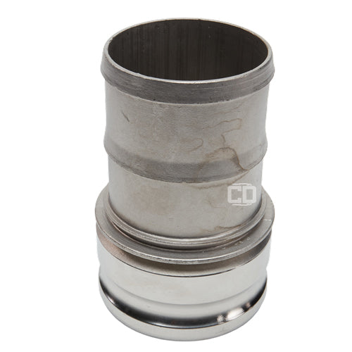 Stainless Steel 6" Camlock Male to Hose Shank (USA)