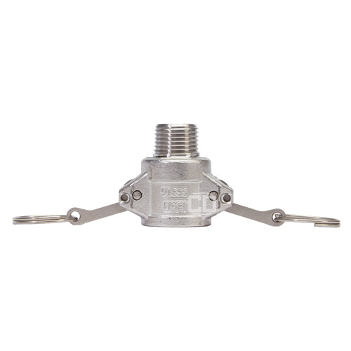 Stainless Steel 1/2" Female Camlock x 1/2" Male NPT