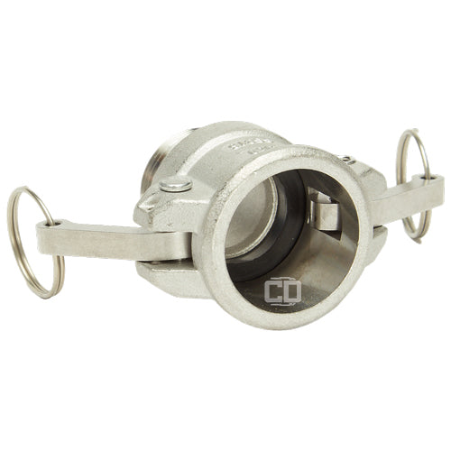 Stainless Steel 1" Female Camlock x 1" Male NPT