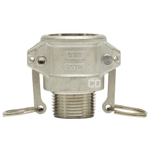 Adattatore Alluminio 1.5" A 2 Adattatore Camlock Da 1-1/2" Femmina - Foto 7