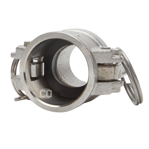 Stainless Steel 1" Female Camlock x 1" Male NPT (USA)