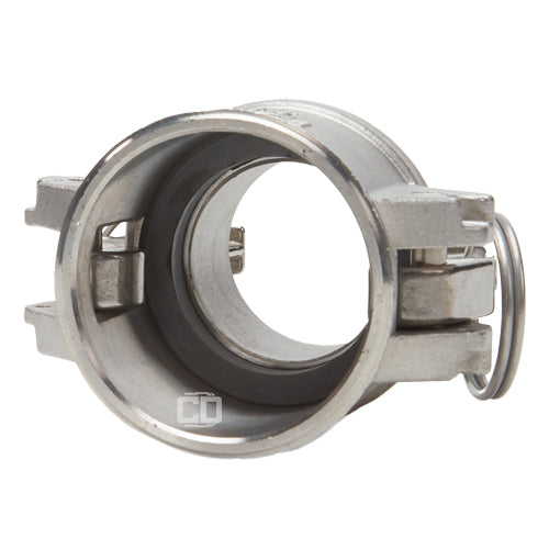 Stainless Steel 1 1/2" Female Camlock x 1" Male NPT (USA)