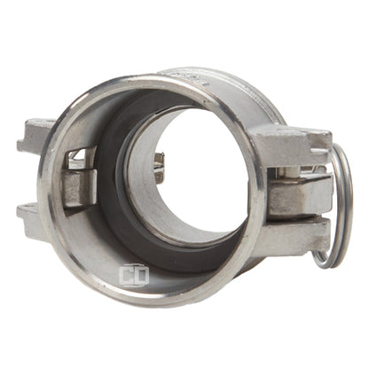 Stainless Steel 1 1/2" Female Camlock x 1" Male NPT (USA)