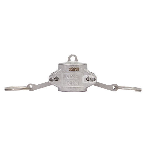 Stainless Steel 1/2" Camlock Female Dust Cap