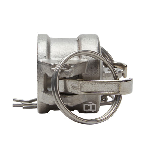 Stainless Steel 3/4" Camlock Female Dust Cap (USA)