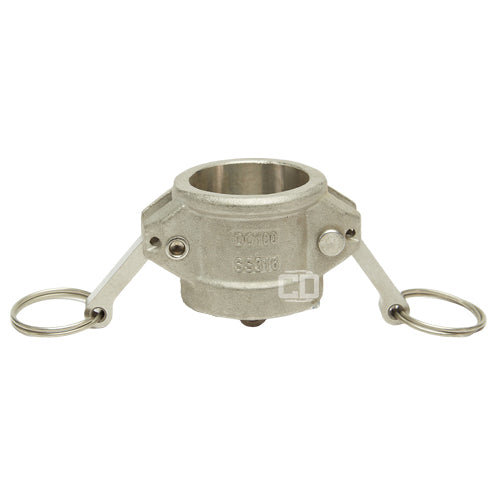 Stainless Steel 1" Camlock Female Dust Cap