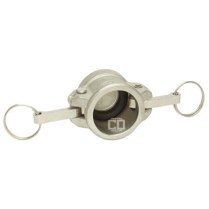 Stainless Steel 1" Camlock Female Dust Cap