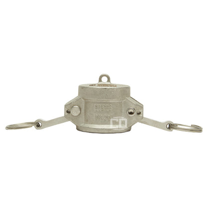 Stainless Steel 1" Camlock Female Dust Cap