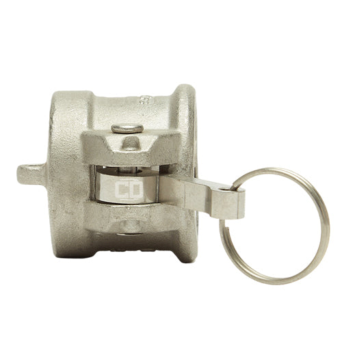 Stainless Steel 1" Camlock Female Dust Cap