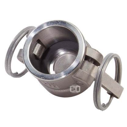 Stainless Steel 1" Camlock Female Dust Cap (USA)