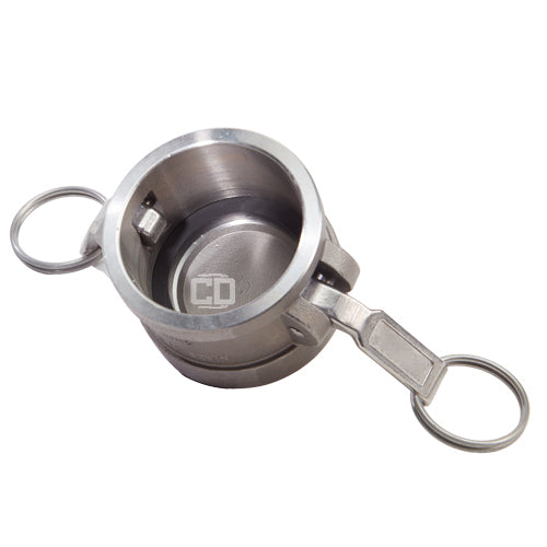 Stainless Steel 1 1/2" Camlock Female Dust Cap (USA)