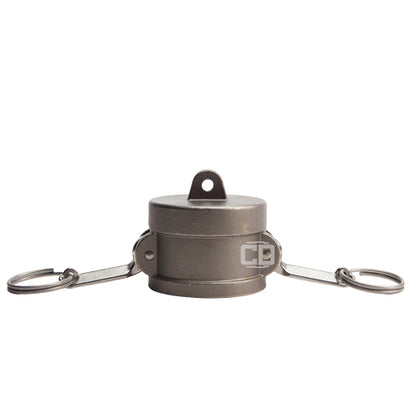 Stainless Steel 1 1/2" Camlock Female Dust Cap (USA)