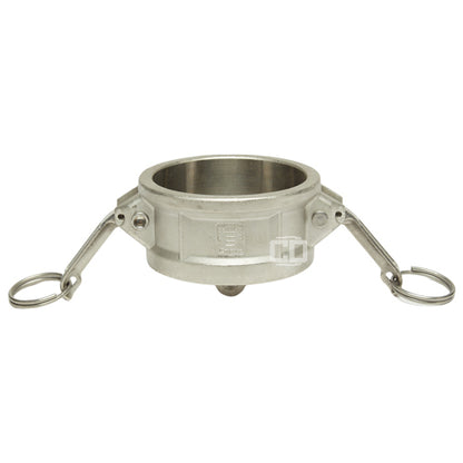 Stainless Steel 3" Camlock Female Dust Cap
