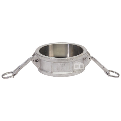 Stainless Steel 4" Camlock Female Dust Cap