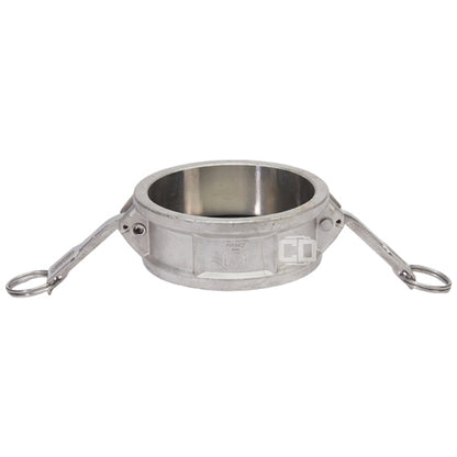 Stainless Steel 4" Camlock Female Dust Cap