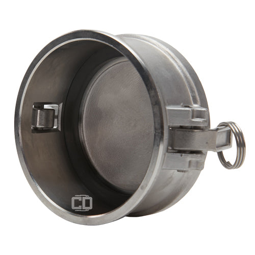 Stainless Steel 6" Camlock Dust Cap