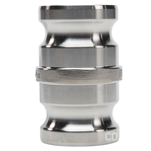 Stainless Steel 2" Male Camlock x 2" Male Camlock (USA)