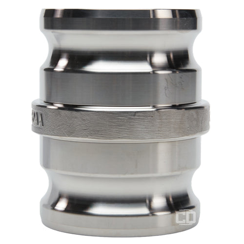 Stainless Steel 3" Male Camlock x 3" Male Camlock (USA)