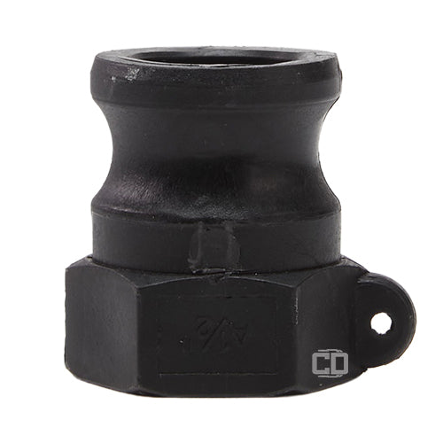 Plastic 3/4" Male Camlock x 1/2" Female NPT