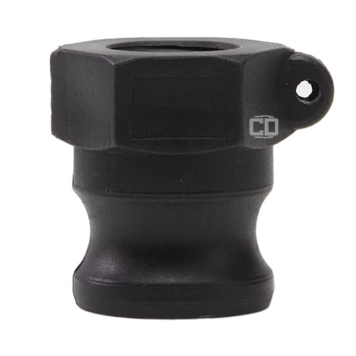 Plastic 3/4" Male Camlock x 1/2" Female NPT