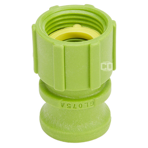 Plastic 3/4" Male Camlock x 3/4" Female GHT (USA)