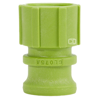 Plastic 3/4" Male Camlock x 3/4" Female GHT (USA)