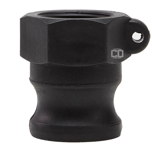 Plastic 3/4" Male Camlock x 3/4" Female NPT