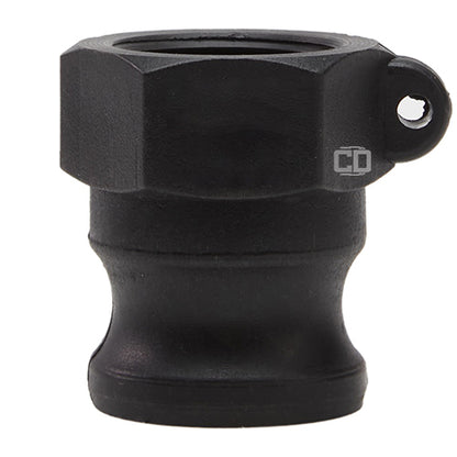 Plastic 3/4" Male Camlock x 3/4" Female NPT