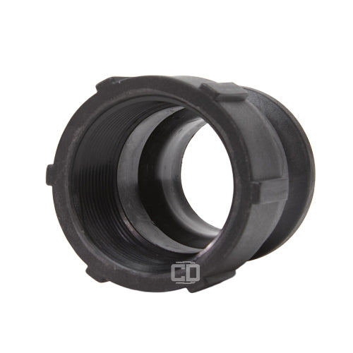Plastic 1 1/2" Male Camlock x 1 1/2" Female NPT