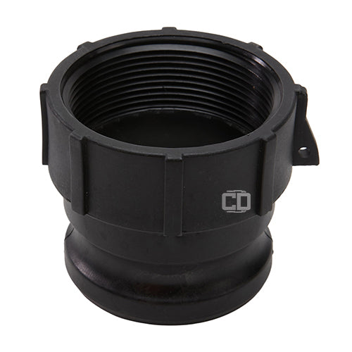 Plastic 3" Male Camlock x 3" Female NPT