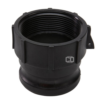 Plastic 3" Male Camlock x 3" Female NPT