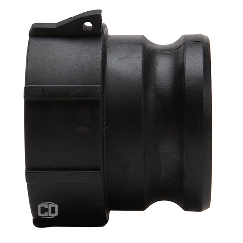 Plastic 3" Male Camlock x 3" Female NPT