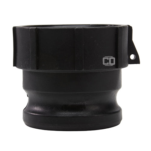 Plastic 3" Male Camlock x 3" Female NPT