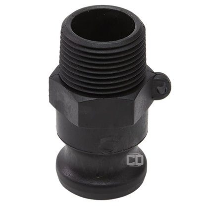 Plastic 1" Male Camlock x 1" Male NPT