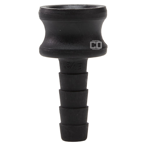 Plastic 3/4" Male Camlock to 1/2" Hose Shank