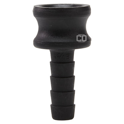 Plastic 3/4" Male Camlock to 1/2" Hose Shank