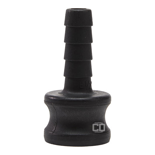 Plastic 3/4" Male Camlock to 1/2" Hose Shank