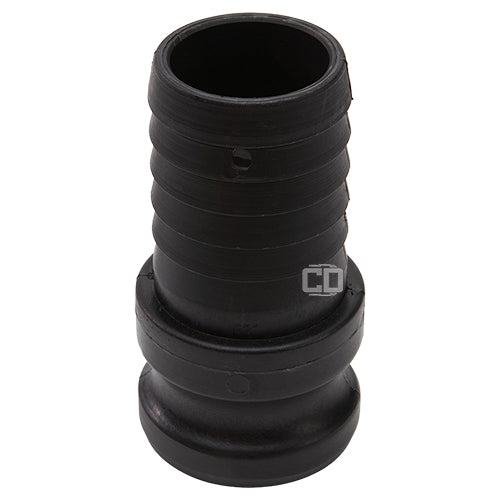 Plastic 2" Male Camlock to Hose Shank