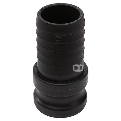 Plastic 2" Male Camlock to Hose Shank