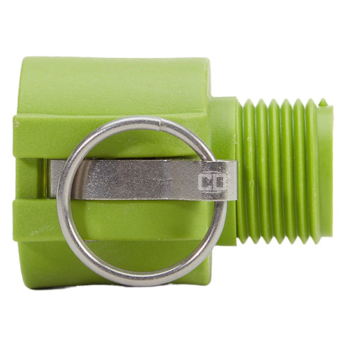 Plastic 3/4" Female Camlock x 3/4" Male GHT (USA)