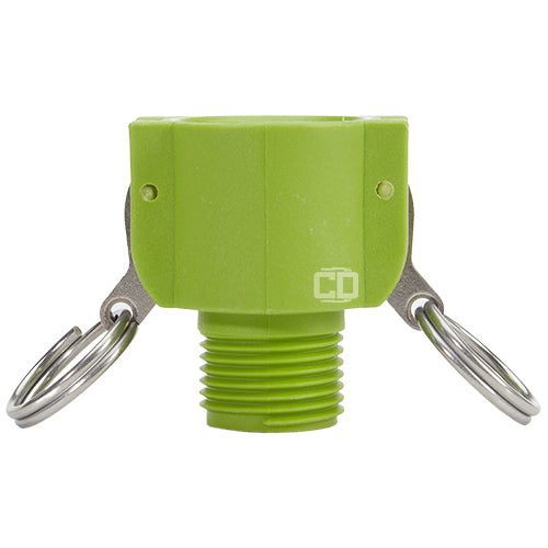 Plastic 3/4" Female Camlock x 3/4" Male GHT (USA)