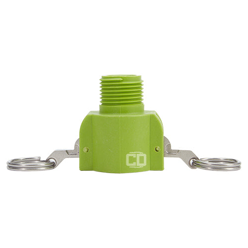 Plastic 3/4" Female Camlock x 3/4" Male GHT (USA)