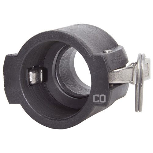 Plastic 1 1/2" Female Camlock x 1 1/2" Male NPT (USA)