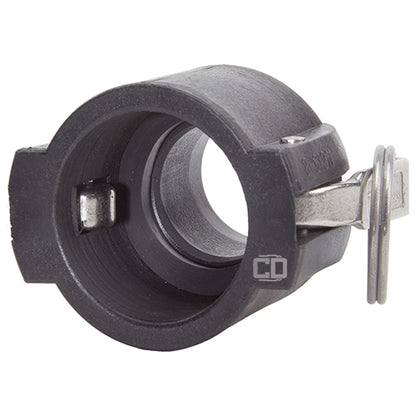 Plastic 1 1/2" Female Camlock x 1 1/2" Male NPT (USA)