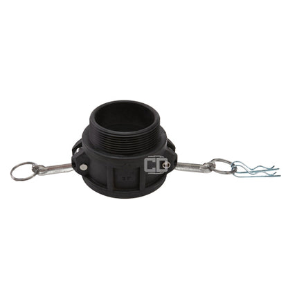 Plastic 3" Female Camlock x 3" Male NPT